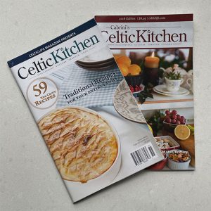 Two Volume Set of Cabrini's CelticKitchen Cookbook